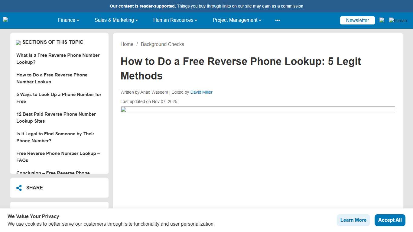 How to Do a Free Reverse Phone Lookup: 5 Legit Methods