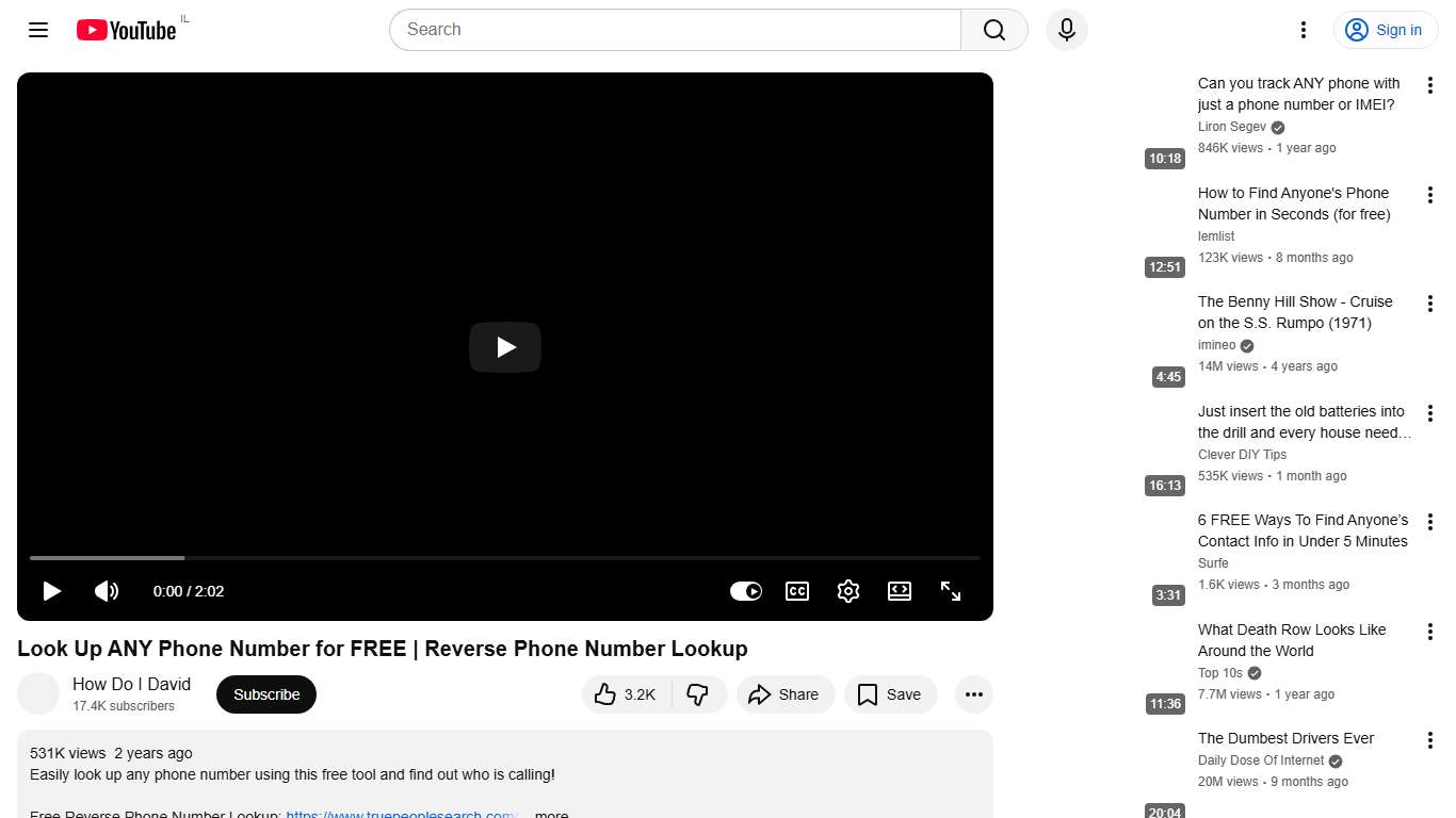 Look Up ANY Phone Number for FREE | Reverse Phone Number Lookup - YouTube